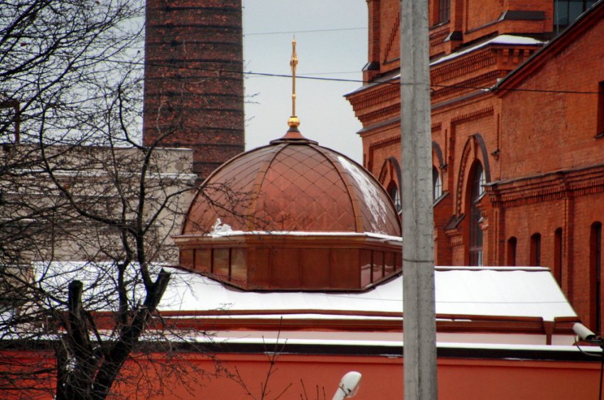 Газовый пункт фабрики на проспекте Обуховской Обороны стал часовней - «Свежие новости строительства»