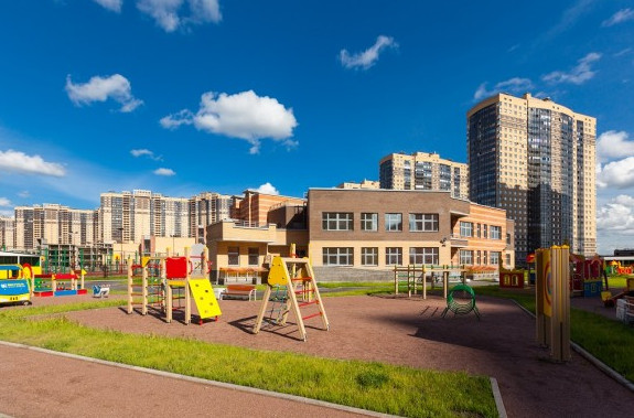 «Главстрой-СПб» построил детский сад на Парнасе - «Свежие новости строительства»