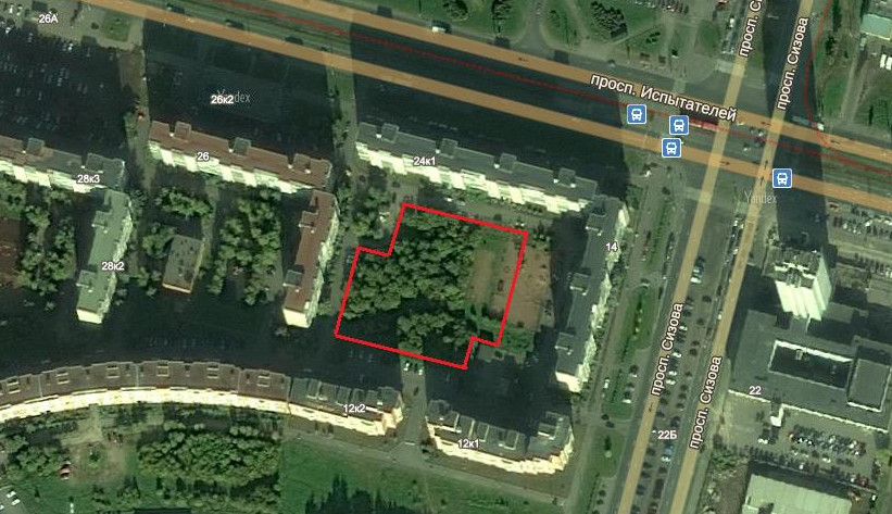 Дворовый сквер на проспекте Испытателей застроят детсадом - «Свежие новости строительства»