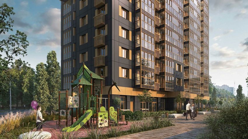 Дом реновации в Кунцеве оформят панелями графитового цвета - «Строительство»