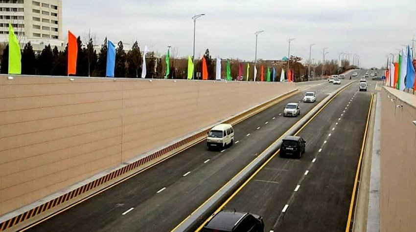 В Ургенче открыли подземную автомагистраль - «Свежие новости строительства»