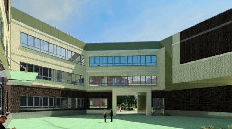 Строительство самой большой ростовской школы перевалило экватор - «Свежие новости строительства»