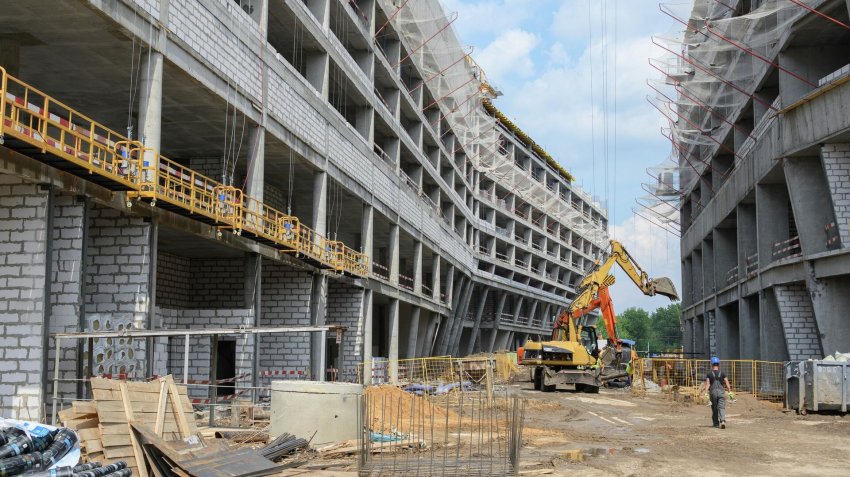 Депстрой Москвы: библиотечный корпус МГТУ имени Баумана готов на 90% - «Строительство»
