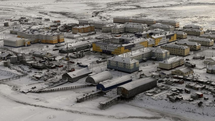 Второй спальный корпус школы-интерната в селе Ямала построен наполовину - «Строительство»