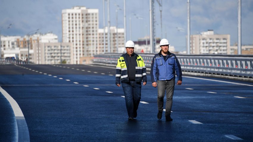 В Москве построят более 90 км дорог и 15 пешеходных переходов в 2024 году - «Строительство»