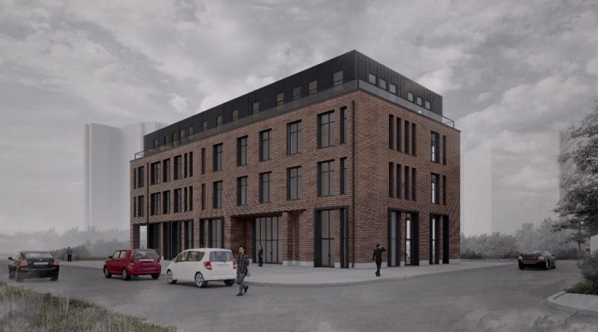 Представлен проект административного здания во дворах на проспекте Энгельса - «Свежие новости строительства»