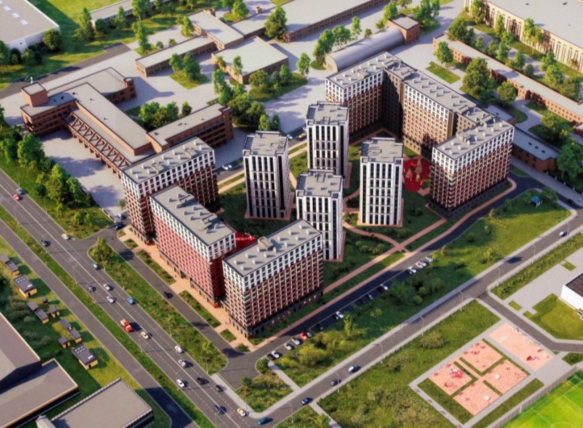 Представлен проект жилого дома на месте рынка и промзоны на улице Фучика - «Свежие новости строительства»