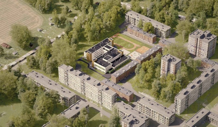 Советскую школу в Хвойном снесут для строительства новой - «Свежие новости строительства»