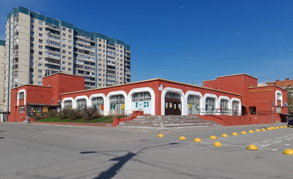 Советский торговый центр на проспекте Сизова заменили новым - «Свежие новости строительства»