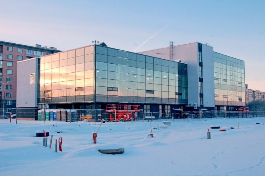 В Славянке на Северской улице построили спортивный комплекс - «Свежие новости строительства»