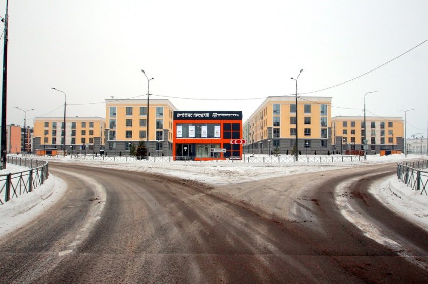 Завершилась застройка каплевидного квартала в Новоселках в Пушкине - «Свежие новости строительства»