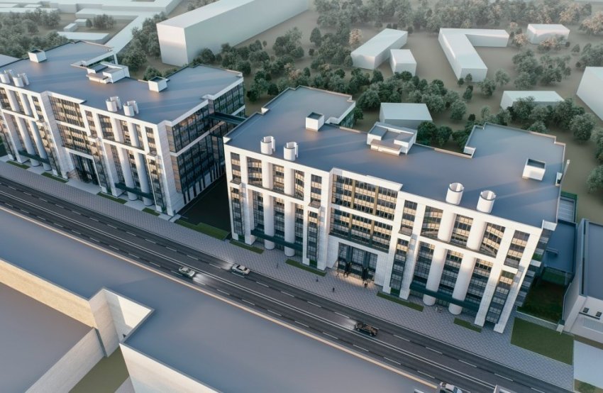 Представлен проект бизнес-центра на месте заводского здания на Литовской - «Свежие новости строительства»