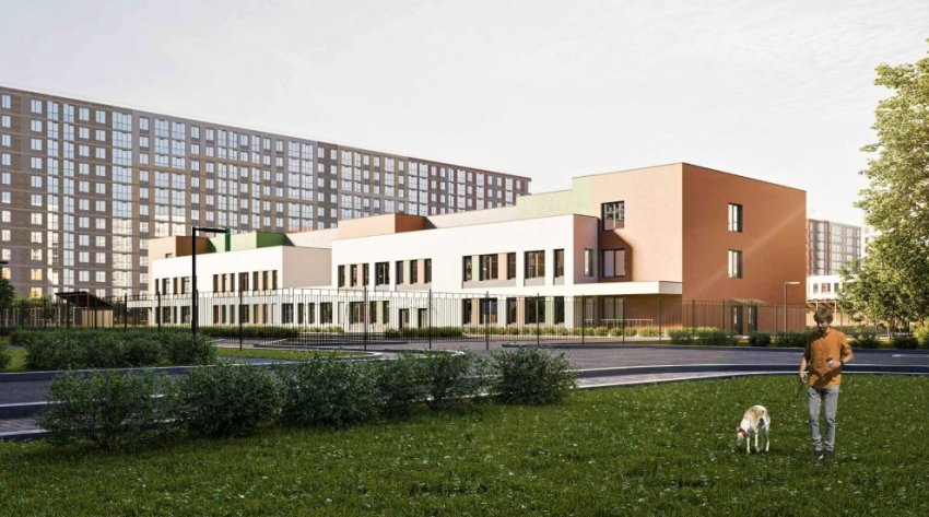 В составе жилого комплекса на Большом Смоленском взялись за стройку детсада - «Свежие новости строительства»